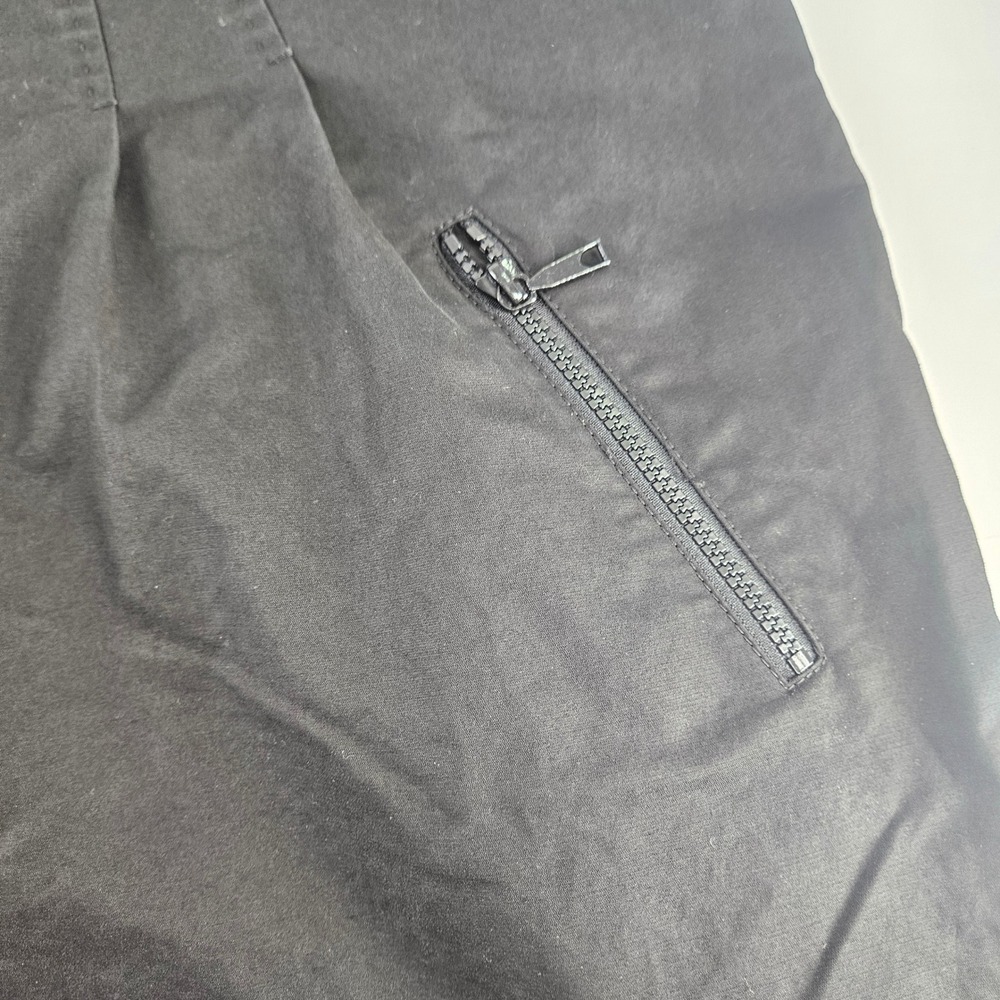 Lafayette 148 New York Black Full Zip Utility Short Sleeve Sheath Dress 18W - Picture 12 of 14